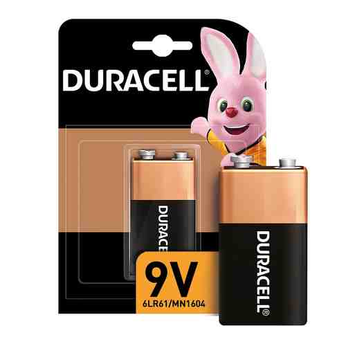 Батарейки Duracell 6LR61-1BL / арт. 2951