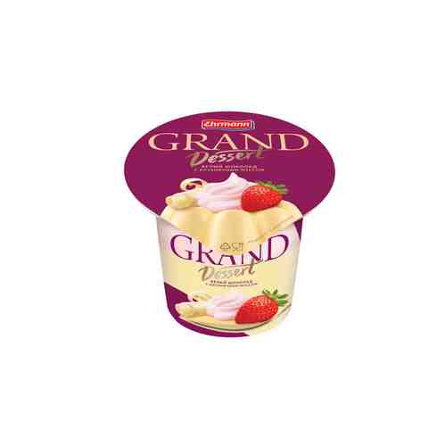 БЗМЖ Пудинг Grand Dessert бел шок клубн слив 6% 200г арт. 831922