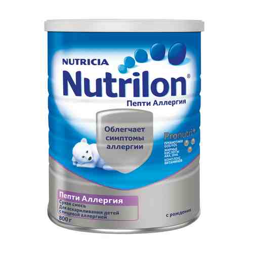 БЗМЖ Смесь молочная Nutrilon Пепти Аллергия с рождения 800г арт. 862031