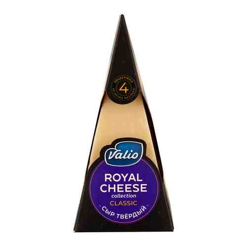 БЗМЖ Сыр твёрдый Valio Royal cheese collection Classic 40%, 200г арт. 931610