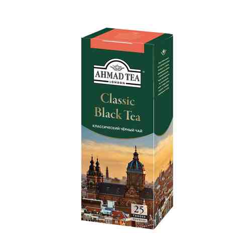 Чай черный Ahmad Классический 25пак с ярлычками арт. 791493