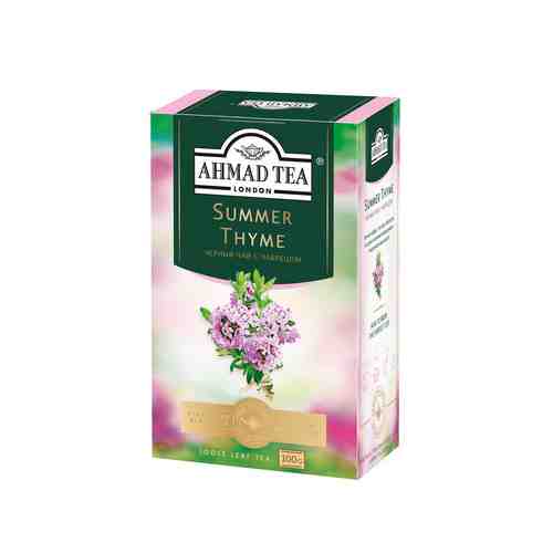 Чай черный Ahmad Летний Чабрец листовой 100г арт. 744203