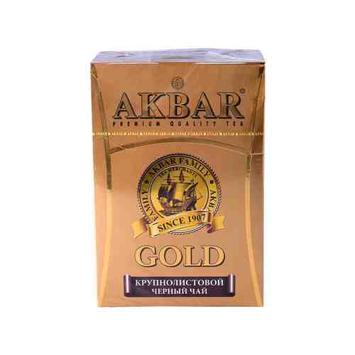 Чай черный Akbar Gold крупнолистовой 250г арт. 855572