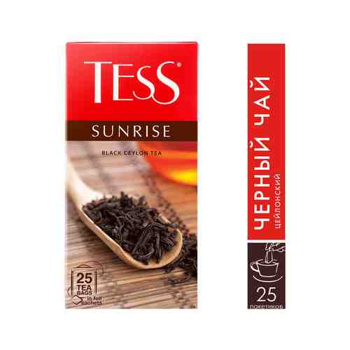 Чай черный Tess Sunrise 25пак арт. 631050