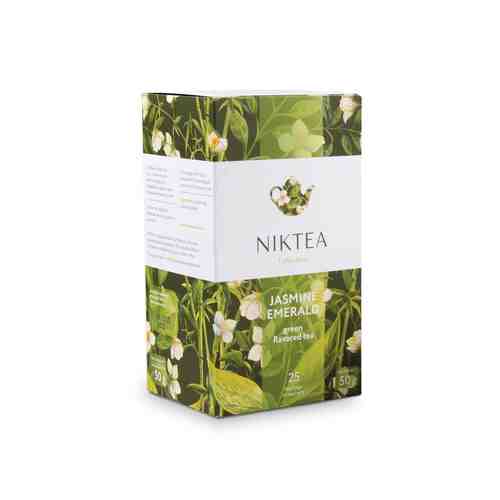 Чай зеленый Niktea Жасмин Эмеральд байховый 25пак арт. 871805