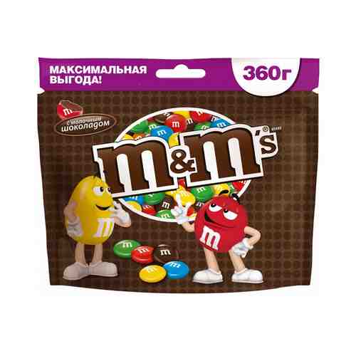 Драже M&M's шоколад 360г арт. 640497