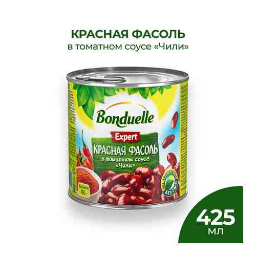 Фасоль красная в соусе Чили Бондюэль 430г ж/б арт. 32103