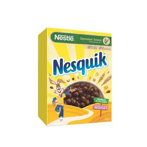 Готовый завтрак Nesquik шоколадные шарики 375г арт. 96086