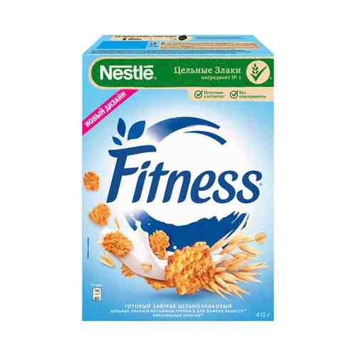 Готовый завтрак Nestle Fitness из цельной пшеницы 410г арт. 777243