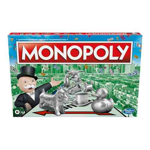 Игрушка Monopoly hasbro классическая монополия обновленная артc1009 арт. 813566