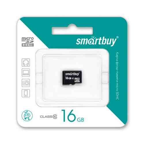 Карта памяти Smartbuy micro SDHC 16GB Сlass 10 без адаптеров арт. 827831