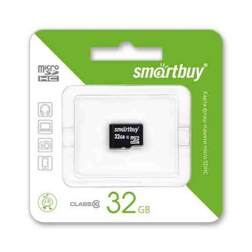 Карта памяти Smartbuy micro SDHC 32GB Class 10 без адаптера арт. 827833