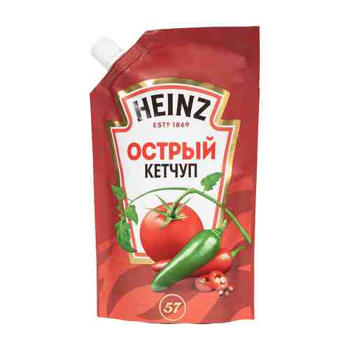 Кетчуп Heinz Острый дой-пак 320 г арт. 920021