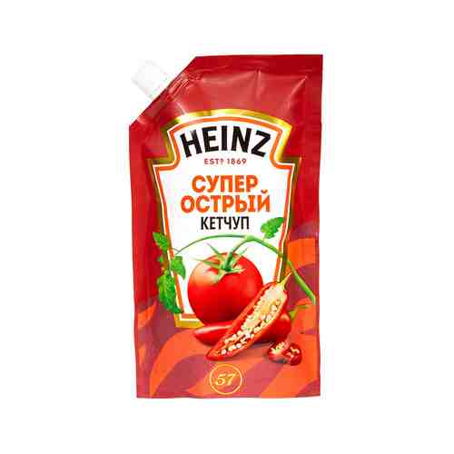 Кетчуп Heinz Супер острый дой-пак 320 г арт. 920023