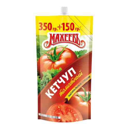 Кетчуп Махеевъ томатный 500г д/п арт. 496050