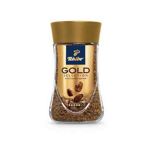 Кофе растворимый Tchibo Gold selection 95г ст/б арт. 746187