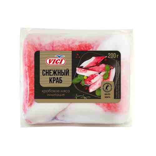 Крабовое мясо Снежный краб Vici 200г арт. 860532