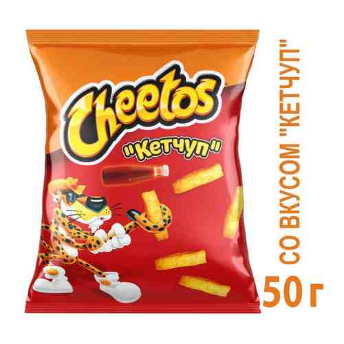 Кукурузные снеки Cheetos Кетчуп 50г арт. 925744