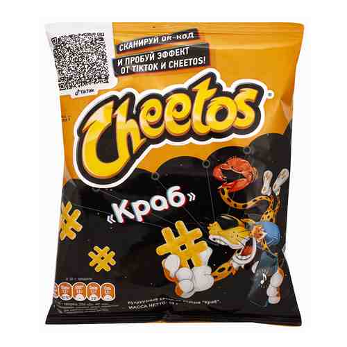 Кукурузные снеки Cheetos Краб 50г арт. 936626