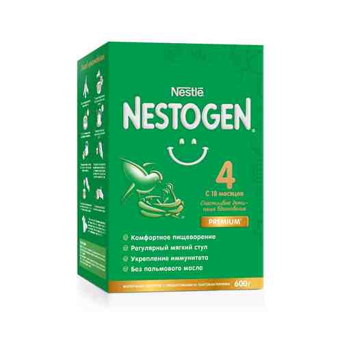 Молочко Nestogen 4 с пребиотиками и лактобактериями с 18мес 600г арт. 883553