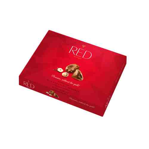 Набор конфет Red Пралине из молоч шок с орех начинкой 132г арт. 822432