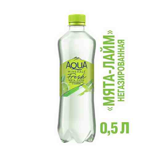 Напиток Aqua Minerale с соком мята/лайм н/газ 0,5л пэт арт. 855965