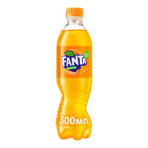 Напиток Fanta апельсин б/алк газ 0.5л пэт арт. 35198