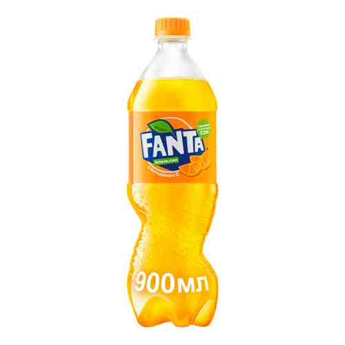 Напиток Fanta апельсин б/алк газ 0,9л пэт арт. 838662