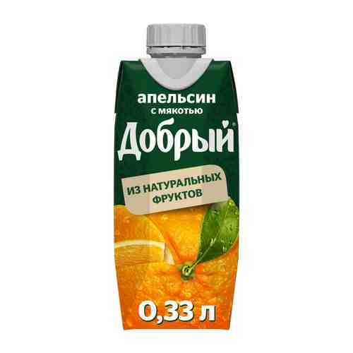 Нектар Добрый апельсин 0,33л т/п арт. 775423