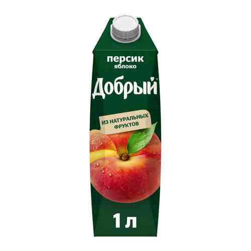 Нектар Добрый персик/яблоко 1л т/п арт. 558779