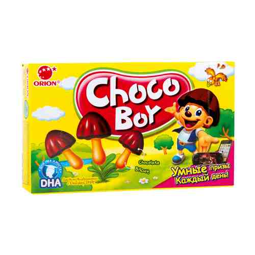 Печенье Choco-Boy 45г Orion арт. 442247