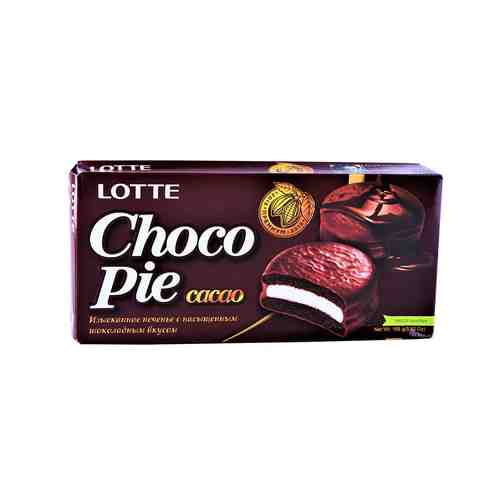 Печенье Lotte ChocoPie Cacao 168г арт. 851316