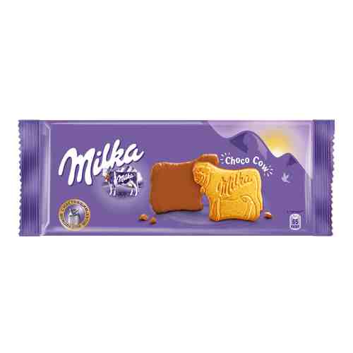 Печенье Milka глазированное шоколадом 200г арт. 816722