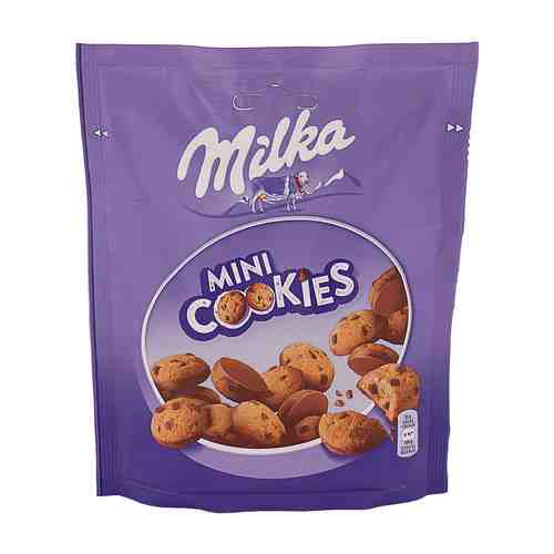 Печенье Milka Mini Cookies с кусочками шоколада 100г арт. 921075