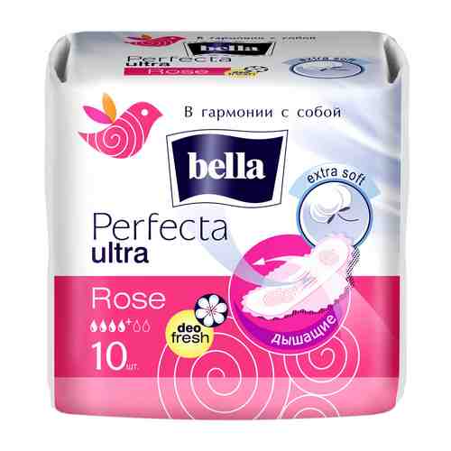 Прокладки гигиенические Bella Perfecta Ultra Rose Deo 10шт арт. 620552