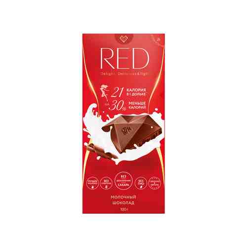 Шоколад молочный Red классический 100г арт. 866429