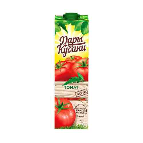 Сок Дары Кубани томат/соль/сахар 1л т/п арт. 880868