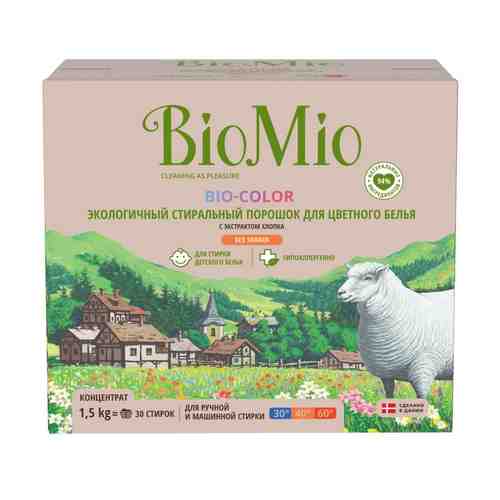 Стиральный порошок BioMio Bio-Color д/цветного белья 1,5кг арт. 755012