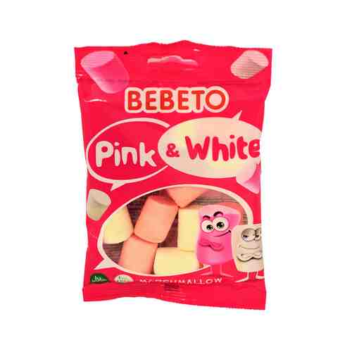 Суфле-маршмеллоу Bebeto pink&white 30г арт. 888713