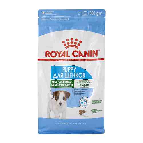 Сухой корм Royal Canin Mini Puppy для щенков мелких пород 800г арт. 919012