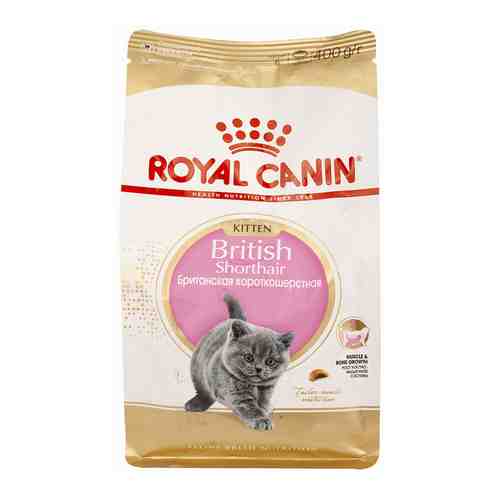 Сухой корм Роял Канин British Shorthair Kitten для котят породы британской короткошерстной в возраст арт. 914736