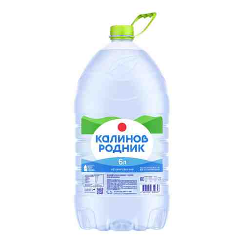 Вода питьевая Калинов Родник н/газ 6л пэт арт. 696724