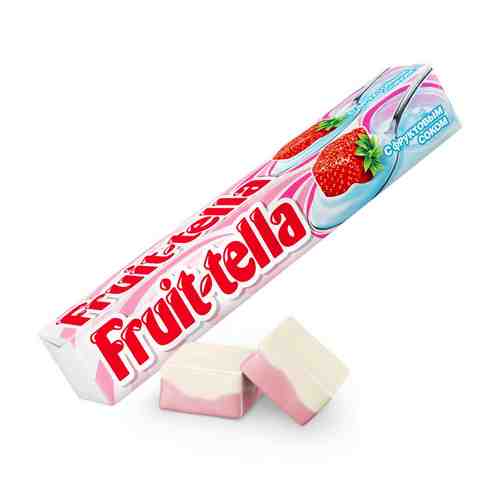 Жев.конфета Fruittella Клубничный йогурт 41г арт. 798722