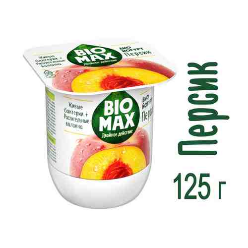 БЗМЖ Йогурт Bio-Max персик 2,2% 125г арт. 862662