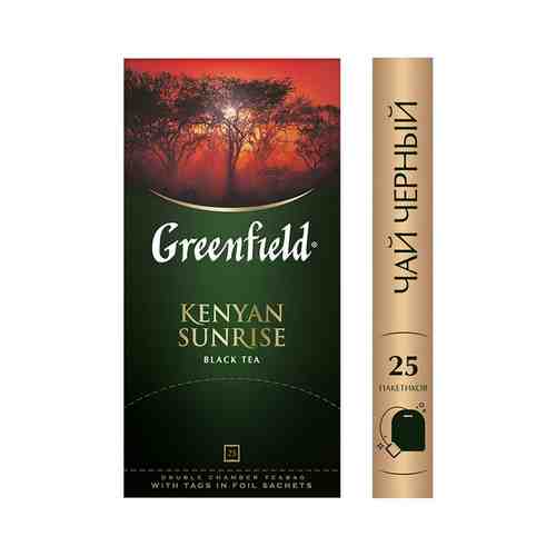 Чай черный Greenfield Kenyan sunrise 25пак арт. 214154