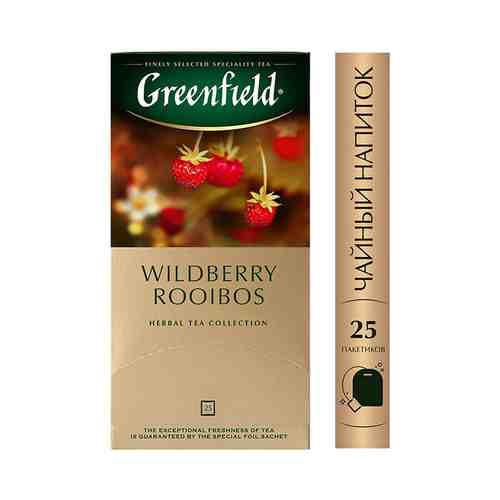 Чайный напиток Greenfield Wildberry Rooibos 25пак арт. 908426