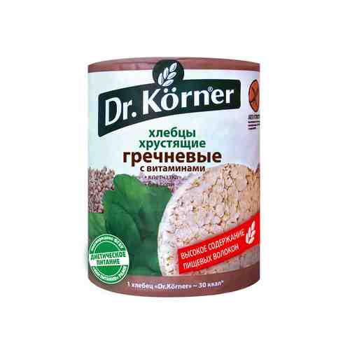 Хлебцы Dr.Korner Гречневые с витаминами 100г арт. 491127