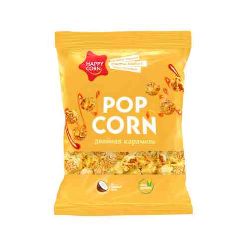 Кукуруза воздушная Happy Corn с карамелью 200г арт. 878483