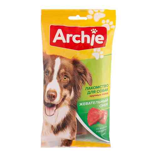 Лакомство д/собак крупных пород Archie жевательный снек Dent 150г (ТЧН!) арт. 930389