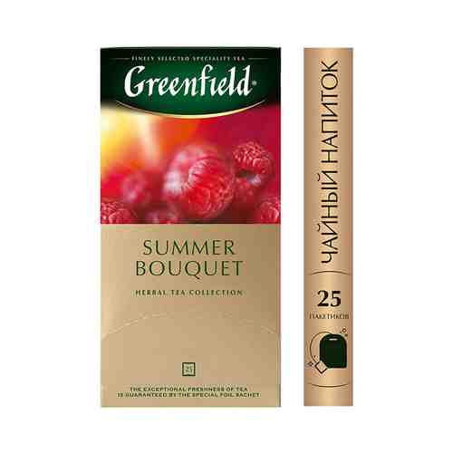 Напиток чайный Greenfield Summer bouquet малина 25пак арт. 148936